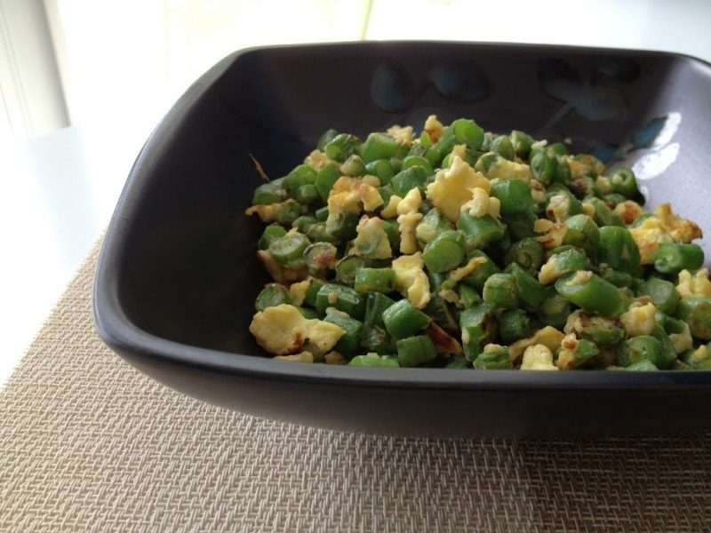 Green Beans and Eggs The Cooking Jar