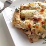 Chicken Spinach and Mushroom Pasta Bake