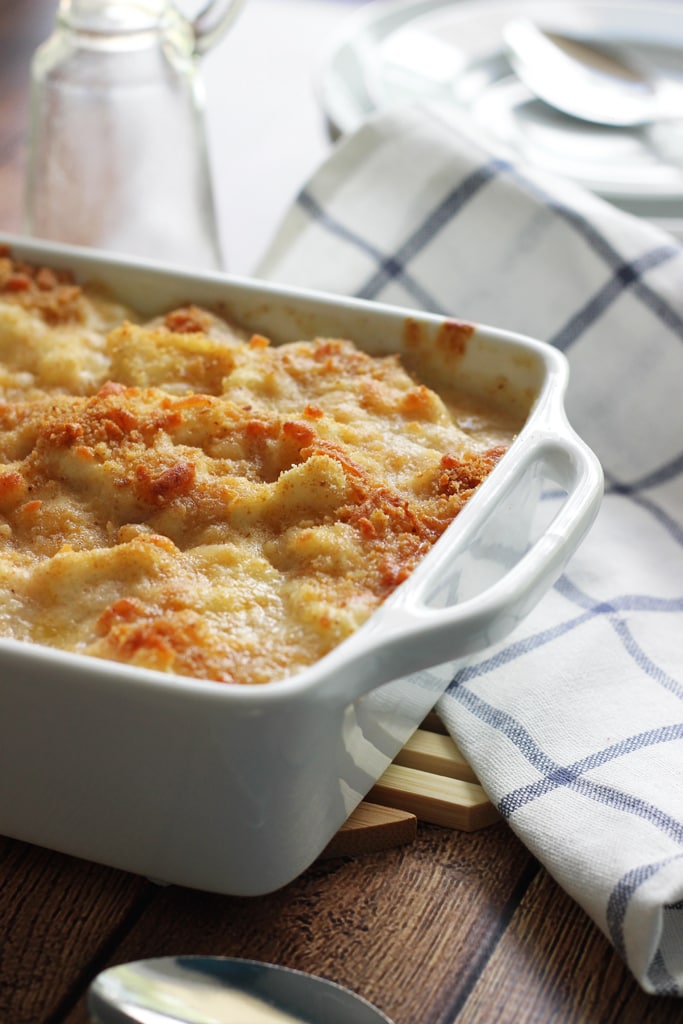 Cheesy Cauliflower Au Gratin